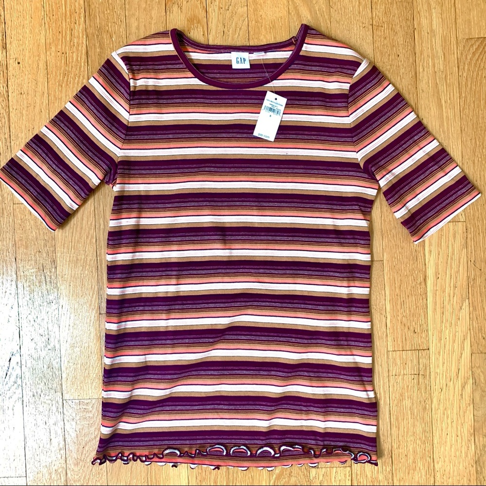 Gap Womens Striped T-shirt Size Small